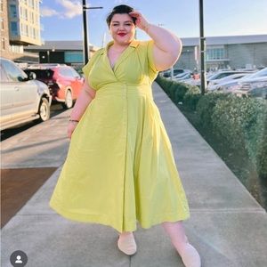 Anthropologie a-line dress